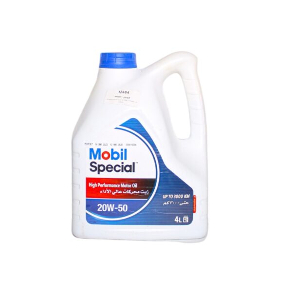 Mobil مصري
20W50 موبيل سبشيال ابيض 3000كم 4لتر
H*